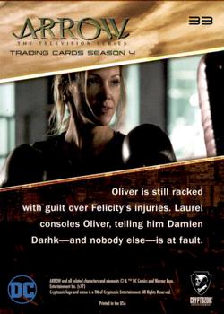2017 Cryptozoic Arrow Season 4 #33 Damien Darhk Did This Back