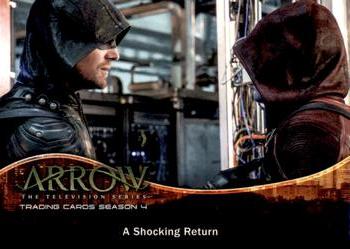 2017 Cryptozoic Arrow Season 4 #35 A Shocking Return Front