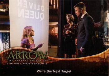 2017 Cryptozoic Arrow Season 4 #42 We’re the Next Target Front