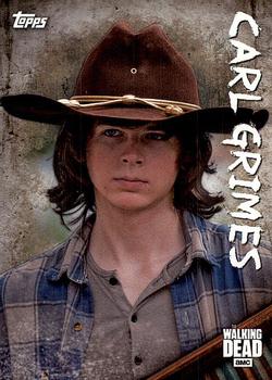 2017 Topps The Walking Dead Season 6 - Characters #C-2 Carl Grimes Front