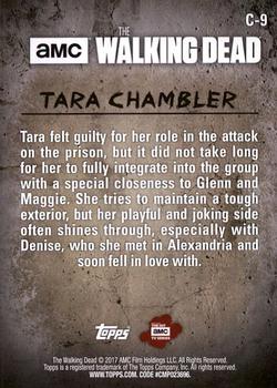 2017 Topps The Walking Dead Season 6 - Characters #C-9 Tara Chambler Back