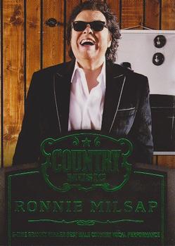 2014 Panini Country Music - Award Winners Green #8 Ronnie Milsap Front