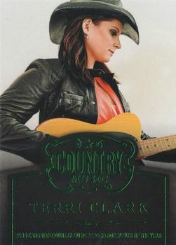 2014 Panini Country Music - Award Winners Green #24 Terri Clark Front