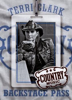 2014 Panini Country Music - Backstage Pass #9 Terri Clark Front