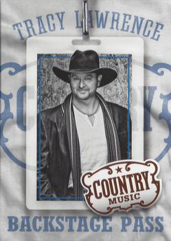 2014 Panini Country Music - Backstage Pass #11 Tracy Lawrence Front