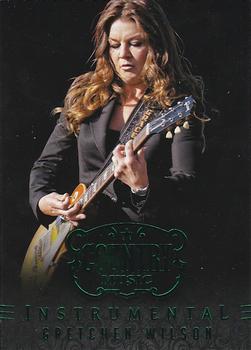 2014 Panini Country Music - Instrumental Green #4 Gretchen Wilson Front
