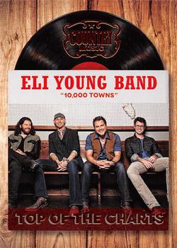 2014 Panini Country Music - Top of the Charts #4 Eli Young Band Front