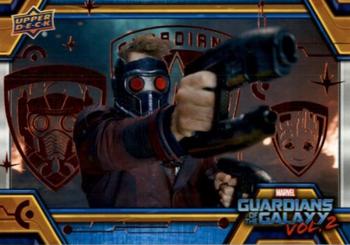 2017 Upper Deck Marvel Guardians of the Galaxy Vol. 2 - Bronze Foil #76 Extraction Point Front