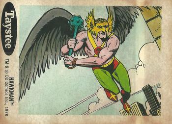 1978 Taystee Bread DC Superheroes Stickers #26 Hawkman Front