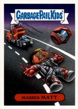 2018 Topps Garbage Pail Kids We Hate the '80s #4a Masked Matt Front