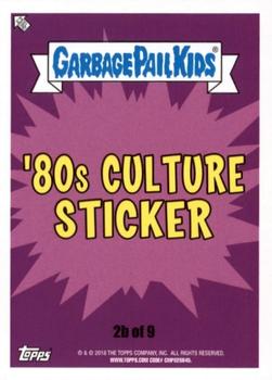 2018 Topps Garbage Pail Kids We Hate the '80s #2b Futuristic Ric Back