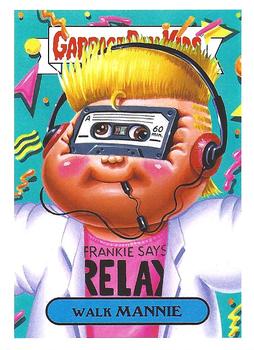 2018 Topps Garbage Pail Kids We Hate the '80s #8a Walk Mannie Front