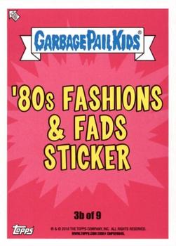2018 Topps Garbage Pail Kids We Hate the '80s #3b Dancewear Tere Back