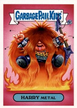 2018 Topps Garbage Pail Kids We Hate the '80s #5a Harry Metal Front
