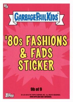 2018 Topps Garbage Pail Kids We Hate the '80s #9b Watchin' Wally Back