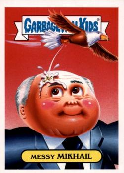 2018 Topps Garbage Pail Kids We Hate the '80s #3a Messy Mikhail Front
