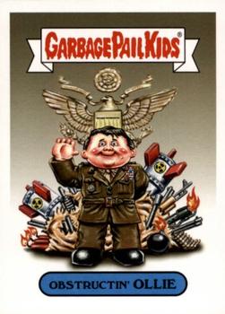 2018 Topps Garbage Pail Kids We Hate the '80s #4a Obstructin' Ollie Front