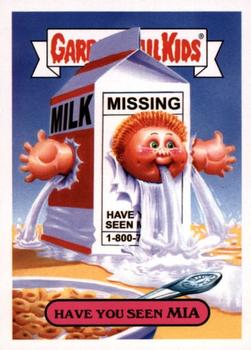 2018 Topps Garbage Pail Kids We Hate the '80s #7b Have You Seen Mia Front