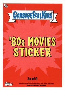 2018 Topps Garbage Pail Kids We Hate the '80s #2a Parker-Geist Back