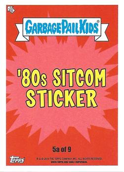 2018 Topps Garbage Pail Kids We Hate the '80s #5a Eighties Erica Back
