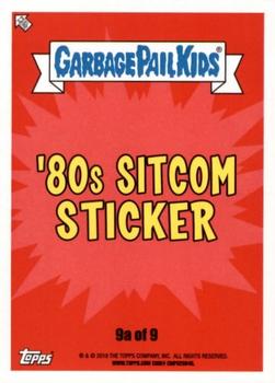 2018 Topps Garbage Pail Kids We Hate the '80s #9a Rebound Rick Back