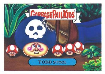 2018 Topps Garbage Pail Kids We Hate the '80s #6b Todd Stool Front