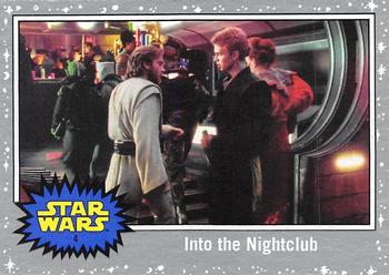 2017 Topps Star Wars Journey To The Last Jedi - Starfield Silver #4 Into the Nightclub Front