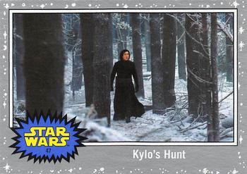 2017 Topps Star Wars Journey To The Last Jedi - Starfield Silver #47 Kylo's Hunt Front