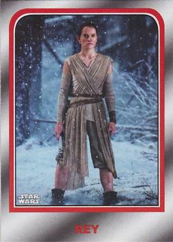 2017 Topps Star Wars Journey To The Last Jedi - Choose Your Destiny #1 Rey Front
