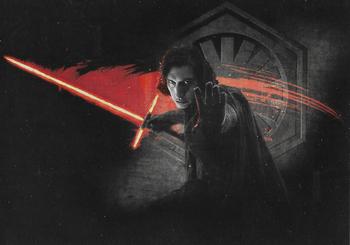 2017 Topps Star Wars Journey To The Last Jedi - Darkness Rises #1 Kylo Ren Front