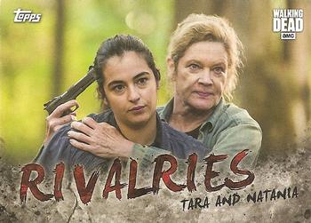 2017 Topps The Walking Dead Season 7 - Rivalries #R-2 Tara and Natania Front