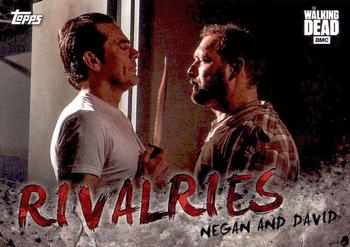 2017 Topps The Walking Dead Season 7 - Rivalries #R-3 Negan and David Front