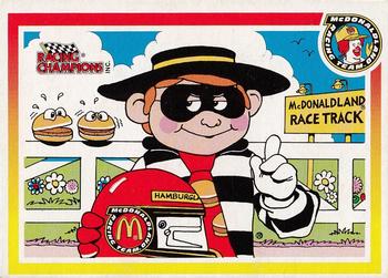 1993 McDonald's Racing Champions  #13 Hamburglar Front