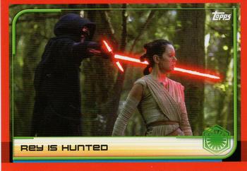 2017 Topps Star Wars Journey to the Last Jedi (UK Release) #18 Rey Is Hunted Front