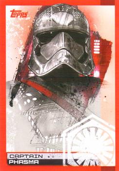 2017 Topps Star Wars Journey to the Last Jedi (UK Release) #81 Captain Phasma Front