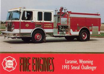 1994 Bon Air Fire Engines #216 Laramie, Wyoming - 1993 Smeal Challenger Front