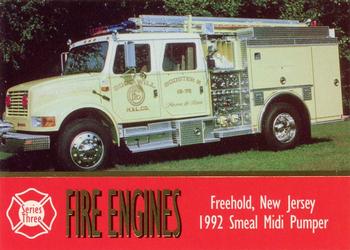 1994 Bon Air Fire Engines #220 Freehold, New Jersey - 1992 Smeal Midi Pumper Front