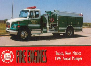 1994 Bon Air Fire Engines #221 Texico, New Mexico - 1993 Smeal Pumper Front