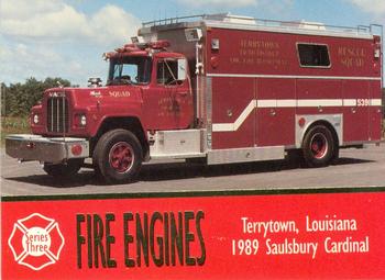 1994 Bon Air Fire Engines #225 Terrytown, Louisiana - 1989 Saulsbury Cardinal Front