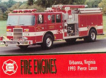 1994 Bon Air Fire Engines #226 Urbanna, Virginia - 1993 Pierce Lance Front