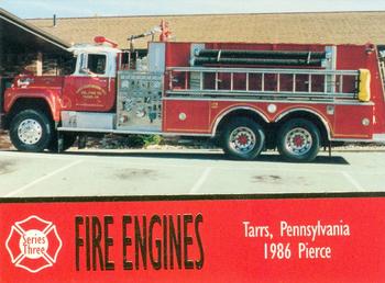1994 Bon Air Fire Engines #227 Tarrs, Pennsylvania - 1986 Pierce Front