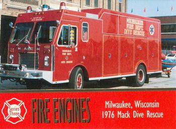 1994 Bon Air Fire Engines #230 Milwaukee, Wisconsin - 1976 Mack Dive Rescue Front