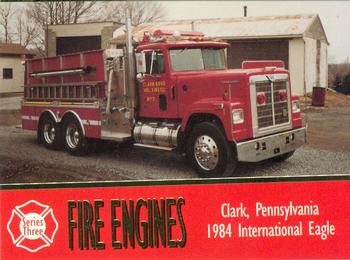 1994 Bon Air Fire Engines #233 Clark, Pennsylvania - 1984 International Eagle Front