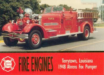 1994 Bon Air Fire Engines #234 Terrytown, Louisiana - 1948 Ahrens Fox Pumper Front