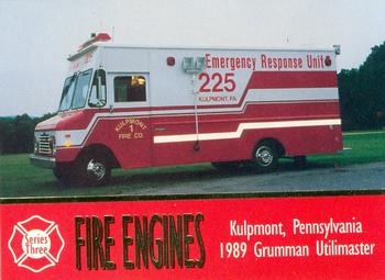 1994 Bon Air Fire Engines #243 Kulpmont, Pennsylvania - 1989 Grumman Utilimaster Front