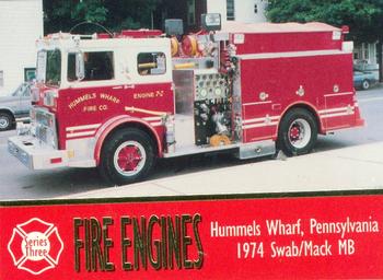 1994 Bon Air Fire Engines #244 Hummels Wharf, Pennsylvania - 1974 Swab/Mack MB Front
