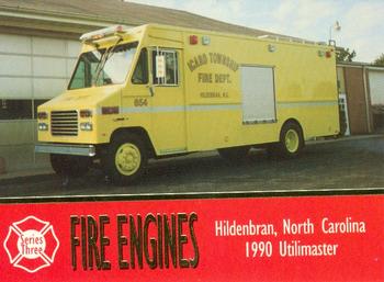 1994 Bon Air Fire Engines #247 Hildenbran, North Carolina - 1990 Utilimaster Front