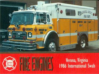 1994 Bon Air Fire Engines #252 Verona, Virginia - 1986 International Swab Front