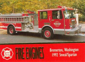 1994 Bon Air Fire Engines #254 Bremerton, Washington - 1992 Smeal/Spartan Front