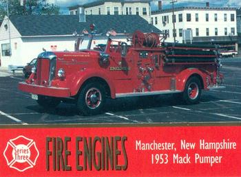 1994 Bon Air Fire Engines #262 Manchester, New Hampshire - 1953 Mack Pumper Front